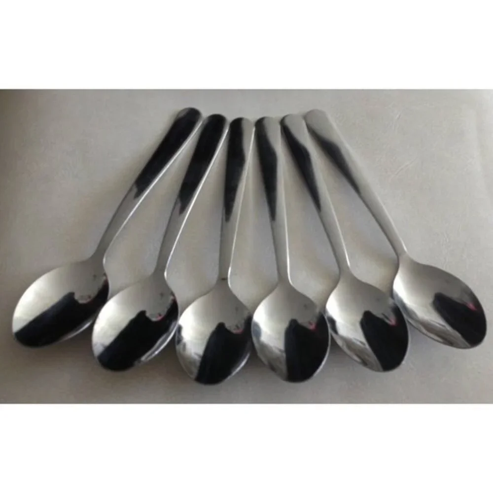 Teaspoons Set of 6 Tramontina Pro Line Commercial Grade Stainless Steel New